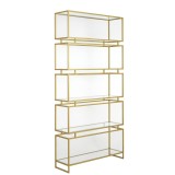 SHELF 5 LCM ANTIQUE GOLD 205 - CABINETS, SHELVES